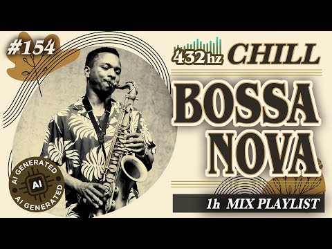 Chill Bossa Nova Music🌴 | Calming BGM of 432hz Serenity for Focus and Soothing🌟 #154