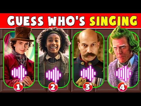 Guess The WONKA Character By Voice! 🎤🎶🍫 | Wonka, Charlie, Oompa Loompa, Noodle | Boom Quiz