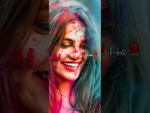 Holi 4K Full Screen Status - Happy Holi Whatsapp Status Full Screen - 4K Resolution #Shorts