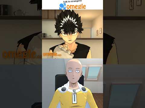 Saitama Goes On Omegle Pt. 19 #onepunchman #anime  #yuyuhakusho #onepiece