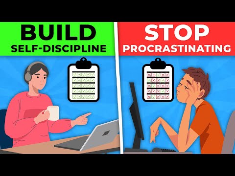 How To Build Self-Discipline & Stop Procrastinating (Life-Changing)