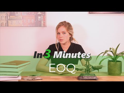 EOQ (Economic Order Quantity) - Supply Chain in 3 minutes