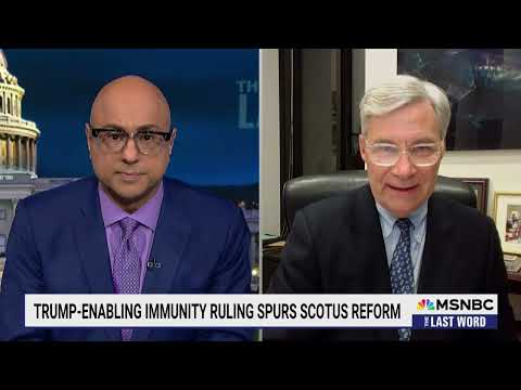 Sen. Whitehouse and Velshi Dig Into Biden's Strong Supreme Court Reform Proposal