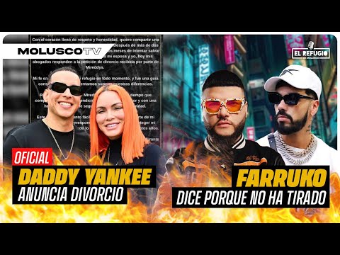 Daddy Yankee anuncia divorcio / Farruko confiesa razón por que no ha salido la  tiraera para Anuel