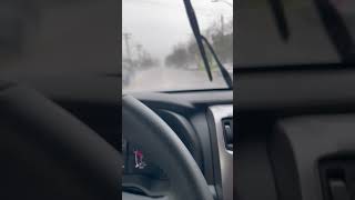 2024 4Runner driving in LA rain