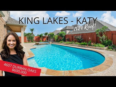 4607 Durban Oaks | For Sale Katy | King Lakes Home For Sale