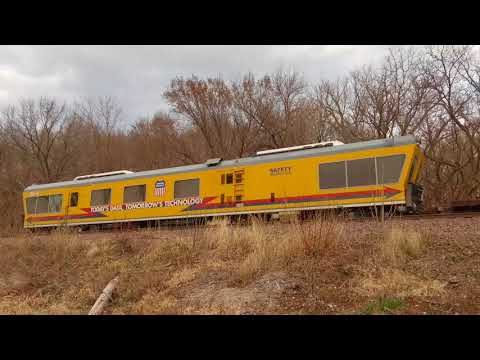 Union Pacific EC-4 Safety Inspector arriving in Council Bluffs, Iowa