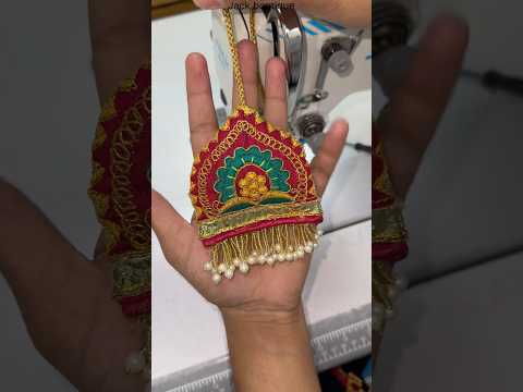 Latkan kaise banana best latkan design || lace Dori latest latkan design 2024