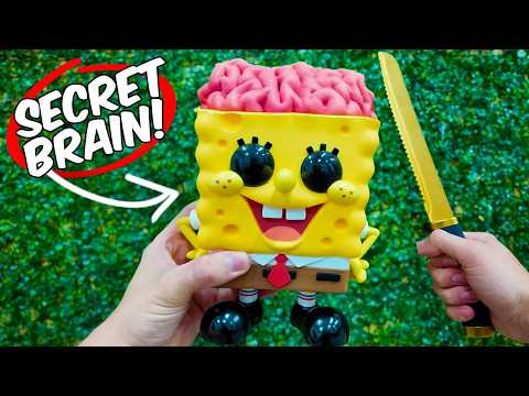 Secret Brain inside Spongebob Funkopop! (JUMBO)