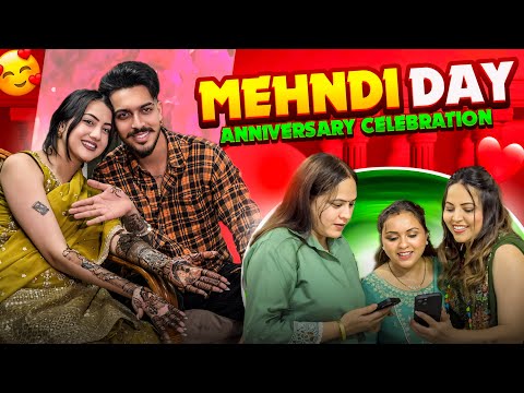 MEHNDI DAY ❤️🥰 | ANNIVERSARY CELEBRATION 🧿❤️