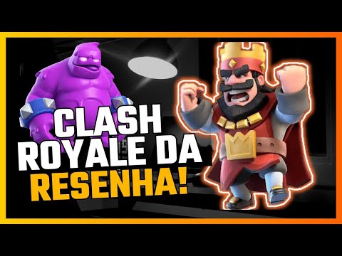 RESENHA EM LIVE NO CLASH ROYALE 🔥 VEM PRA LIVE ❤️🔥