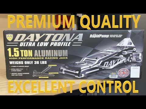 Harbor Freight DAYTONA 1.5 Ton Ultra-Low-Profile Lightweight High Performance Aluminum Racing Jack