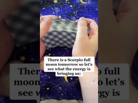 Scorpio Full Moon Tarot Spread | MoonMagickSpirit #shorts