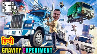 GTA 5 EXPERIMENT - Zero Gravity Experiment | Franklin