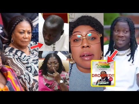 Why First Lady Rebecca Bore In Parliament & Stonebwoy Speaks After Drop From NDC Event