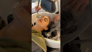 The Viral Scalp treatment in South Korea 😍😍 @EcoJardin.Official #hellyshah #southkorea