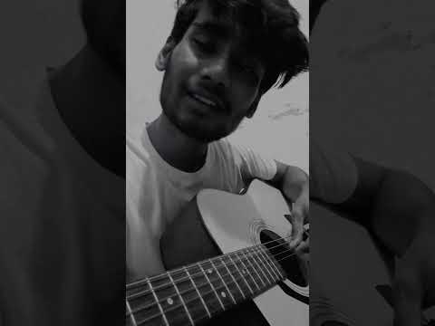 Barishein❤️ acoustic cover l by Bikash l #cover #anuvjain #shorts #guitar