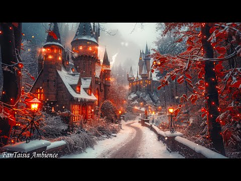 Winter Coming - Celtic Reverie by the Castle Falls - Medieval Fantasy Castle, Relaxation Music