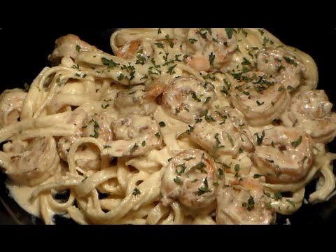 How To Make The BEST Shrimp Fettuccine Alfredo: Homemade Cajun Shrimp Fettuccine Alfredo Recipe