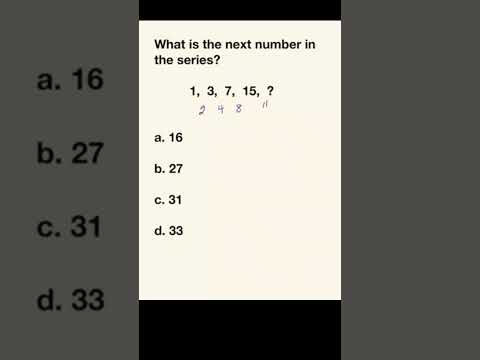 Find The Next Number In The Sequence | Math Problem