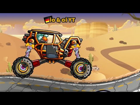 Hill Climb Racing 2 - Kangaroo ROCK BOUNCER 10km in Desert