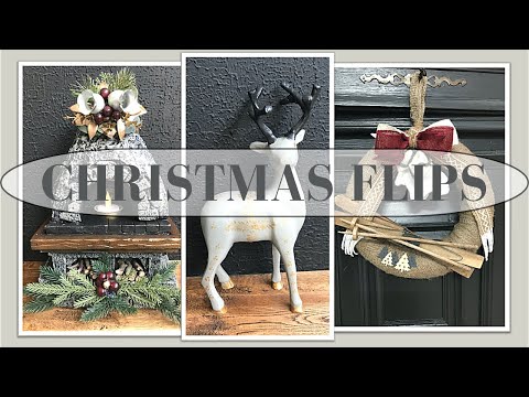 THRIFTED CHRISTMAS IN JULY - CHRISTMAS DECOR MAKEOVERS