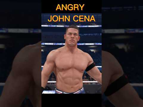 EPIC WWE2k23 Moment: John Cena Knocks Out Roman Reigns! #shorts