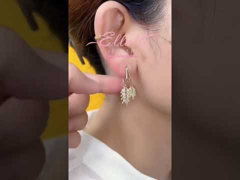 Beautiful Stunning😍 Elegant Earrings  ❤ | Share and like them |#shortsvideo