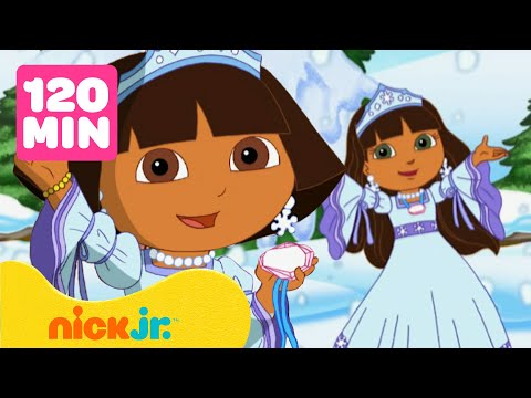 Dora | Dora Winterrettungen! mit der Schneeprinzessin ❄️ 2 Stunden | Nick Jr. Deutschland