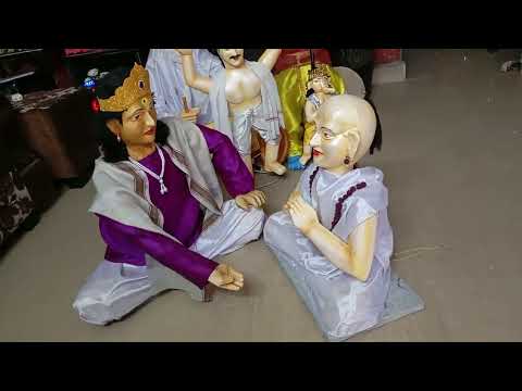 bhakt pundalik and Vithoba chalachitra//ganpati decoration ideas//