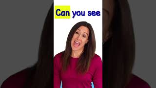 Learn to Read Sight Words | Can You See | Learn to Talk with Patty Shukla #shorts #short