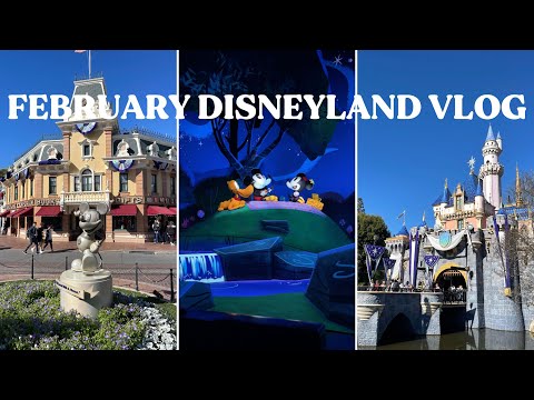 DISNEYLAND VLOG FEB: Runaway Railway, Hidden Gems, Star Wars Land, Oga's Cantina