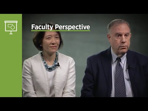 Faculty Chairs Kessely Hong and Brian Mandell discuss the executive program Negotiation Strategies.