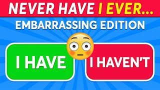 Never Have I Ever... EMBARRASSING Edition 😳✅❌ Quiz Kingdom