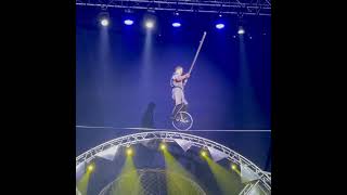 "Big Fat Circus: Aerial Cycle Marvels! 🚴‍♂️✨ #CircusMagic" #CircusWorld 🥳