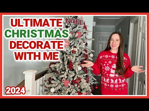 ULTIMATE CHRISTMAS DECORATING MARATHON | Christmas Decorating Marathon | Christmas Decorate with Me