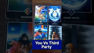 You Vs Third Party...#tarot #shorts #youtubeshorts #viral #shortsviral #relationship