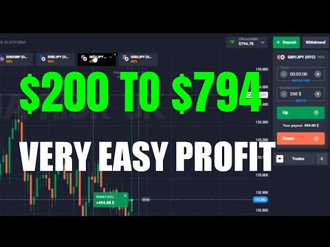 $200 to $794 || Best binary options trading strategy