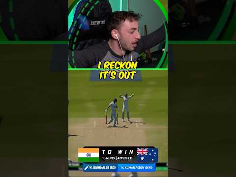 AUS v INDIA - Incredible Test Finish