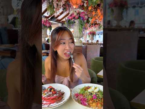 Great brunch spot in LA: Arden! #losangeles #thingstodo #foodie #brunch #girls #floral #pink