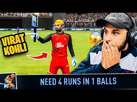 CAN VIRAT KOHLI WINS FOR RCB❓DC 🆚 RCB - RCPL/IPL AUCTION Real Cricket 24 (RC24) #6