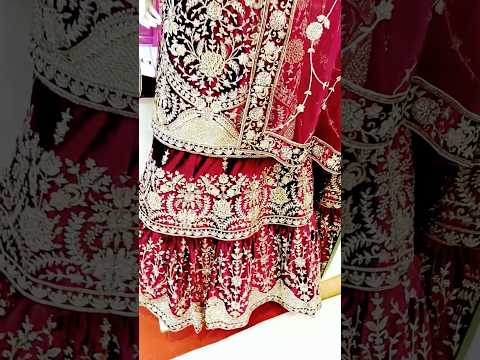 Dulhan special farshi sharara | farshi sharara wedding | andaz designer charminar Hyderabad #shorts