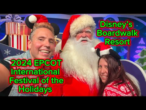 EPCOT International Festival of the Holidays!! Santa, Hanukkah, Candlelight Processional & MORE!!