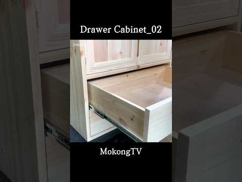 drawer cabinet 02 #woodworking #diy #cabinet