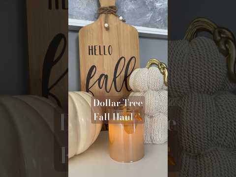 DOLLAR TREE FALL 2023 HAUL | *Top Picks* 🍂🎃🍂 #dollartree #dollartreediy #fall2023 #falldecor