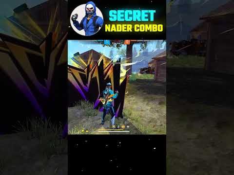 New Secret Nader Character Skill Combo 🔥l #shorts #freefire | FireEyes Gaming