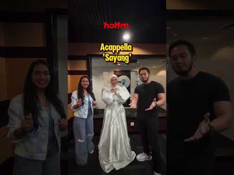 Aina Abdul Nyanyi Acapella Lagu "Sayang"! 🤩🤩🤩