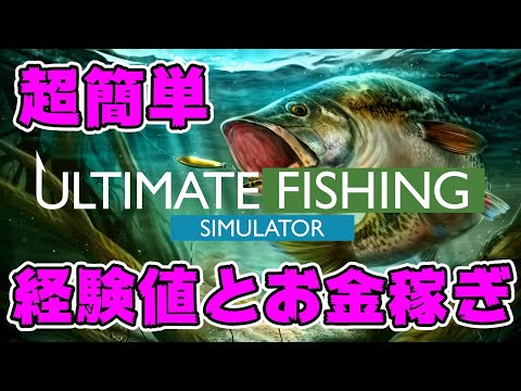 【攻略】超簡単にお金と経験値を稼ぐ方法【アルティメットフィッシングシミュレーター 裏技】