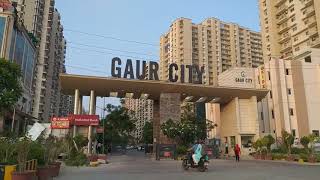 Gaur city Noida Extension |Most Popular Location Greater Noida West  - Gaur  City Tour