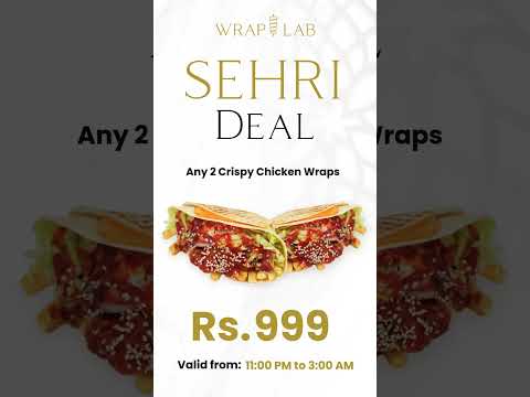 make sehri more exciting by ordering our sehri deal #shorts #trending #food #shortvideo #ramadan